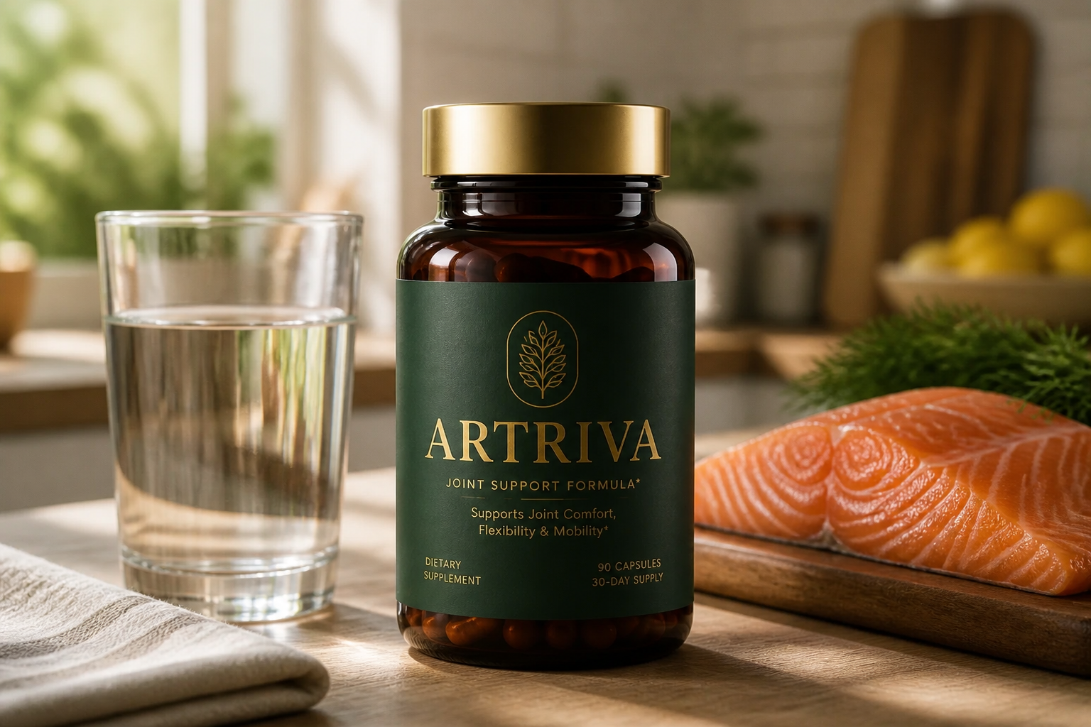 Artriva as part of a daily wellness routine